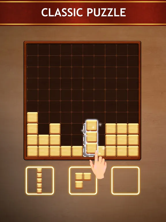 Wood Block Puzzle - Brain Game iPad 应用截图