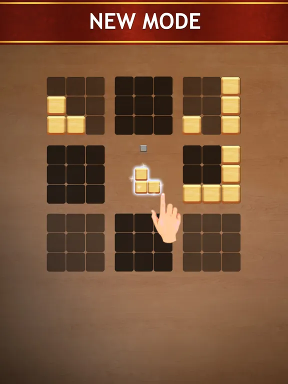 Wood Block Puzzle - Brain Game iPad 应用截图