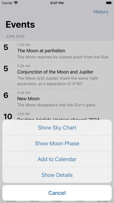 Astroweather - astronomy tools应用截图
