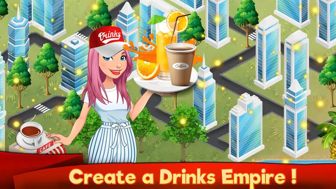 Capturas de pantalla de Coffee Shop Juice Drink Tycoon
