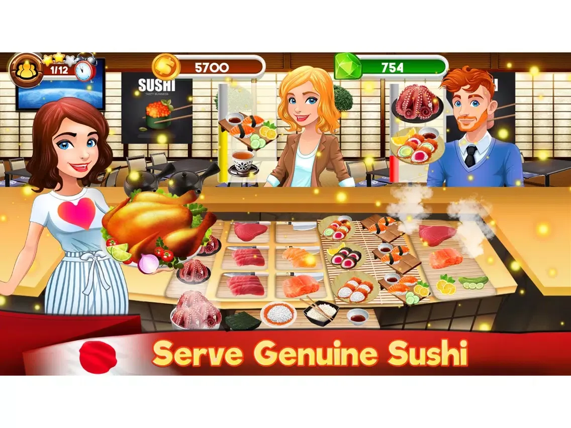 Capturas de pantalla de Cooking Kitchen Chef Food Game iPad 