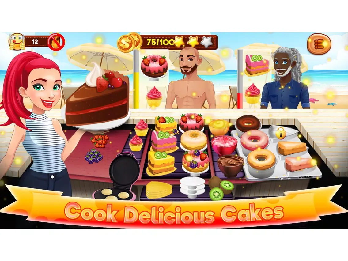 Dessert Cooking Cake Maker iPad  स्क्रीनशॉट