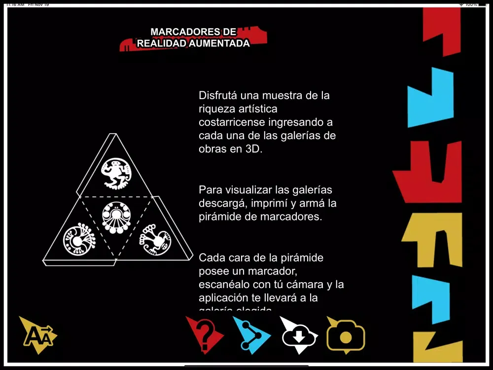 MEP-ClavesArteCostarricense iPad  Screenshots