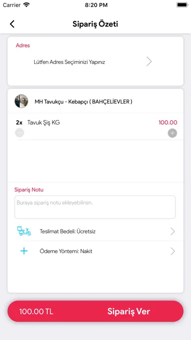 Zrzuty ekranu MahalleESNAFI