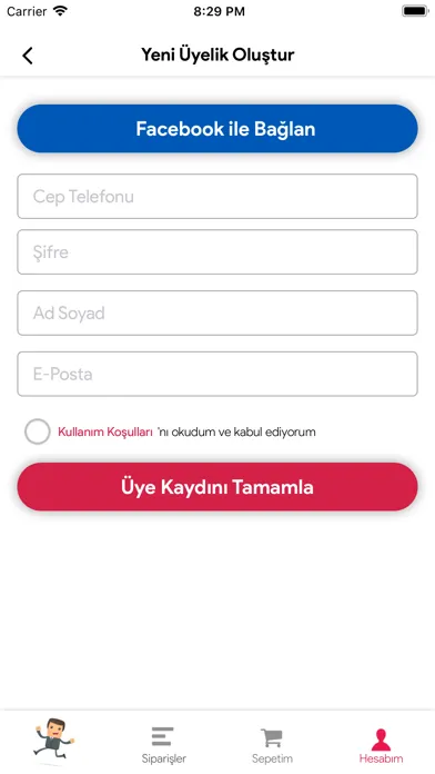Zrzuty ekranu MahalleESNAFI