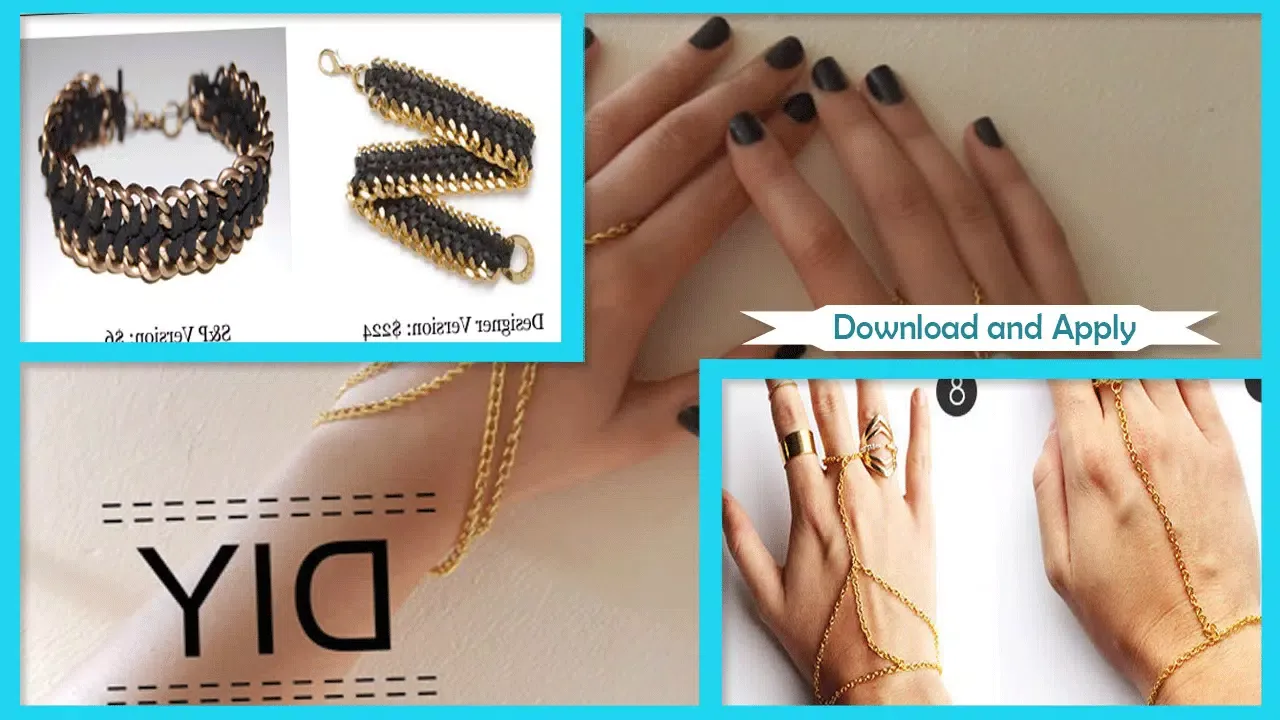 Creative DIY Chain Bracelets Screenshots