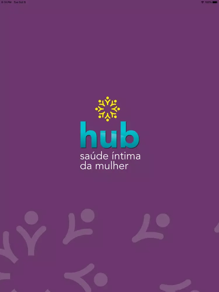 Tangkapan layar Hub Saúde Íntima da Mulher iPad 