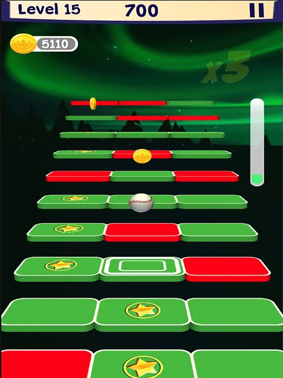 Tangkapan layar Stair Ball 3D iPad 