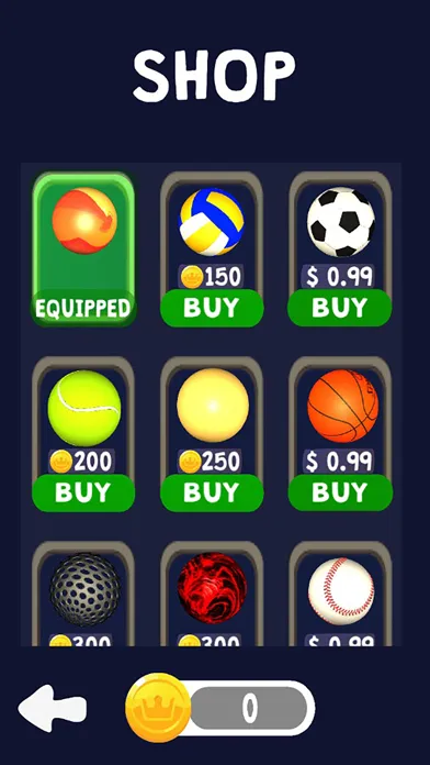 Tangkapan layar Stair Ball 3D