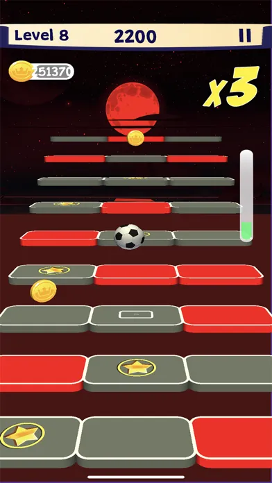 Tangkapan layar Stair Ball 3D