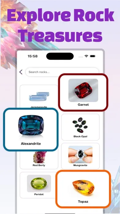 Rock - Crystal Identifier Ekran Görüntüleri
