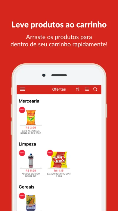 Capturas de tela do Hiper Braga