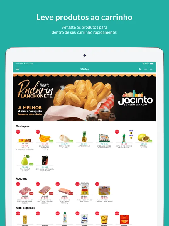 Jacinto Supermercado iPad  سکرین شاٹس