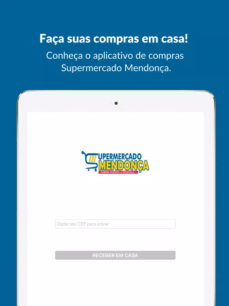 Capturas de tela do Supermercado Mendonça iPad 