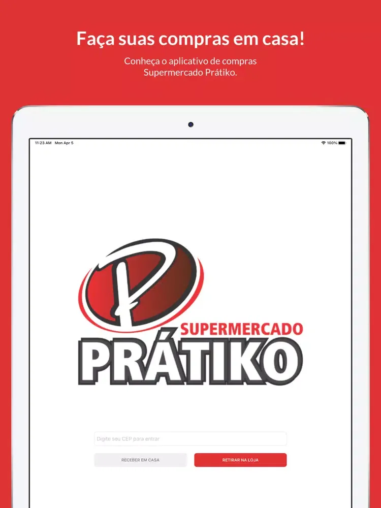 ภาพหน้าจอของ Supermercado Pratiko iPad 