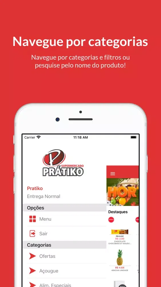 ภาพหน้าจอของ Supermercado Pratiko