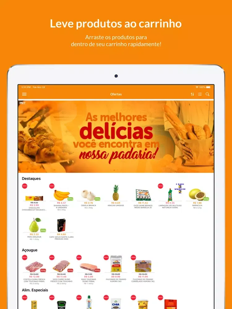تصاویر Supermercado Rabelo iPad 