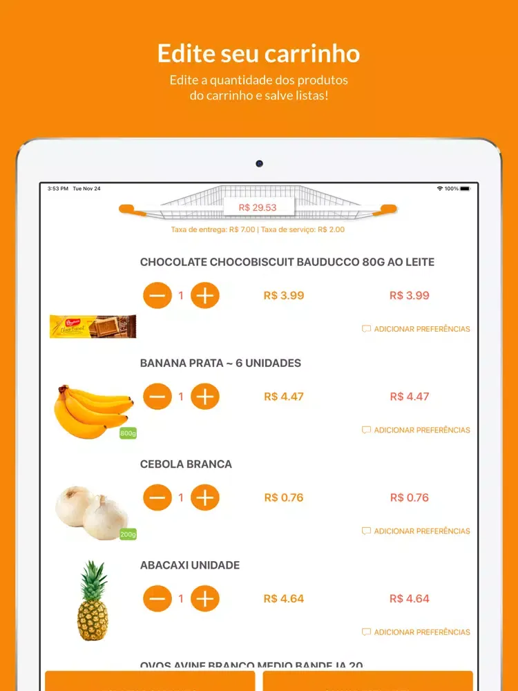 تصاویر Supermercado Rabelo iPad 