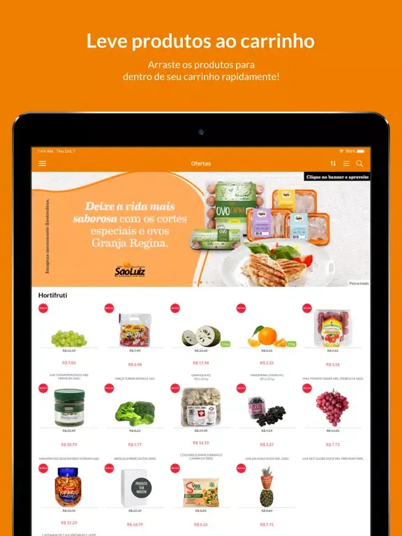 Mercadinhos São Luiz iPad  Ekran Görüntüleri
