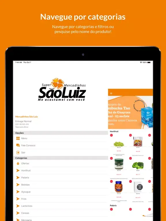 Mercadinhos São Luiz iPad  Ekran Görüntüleri