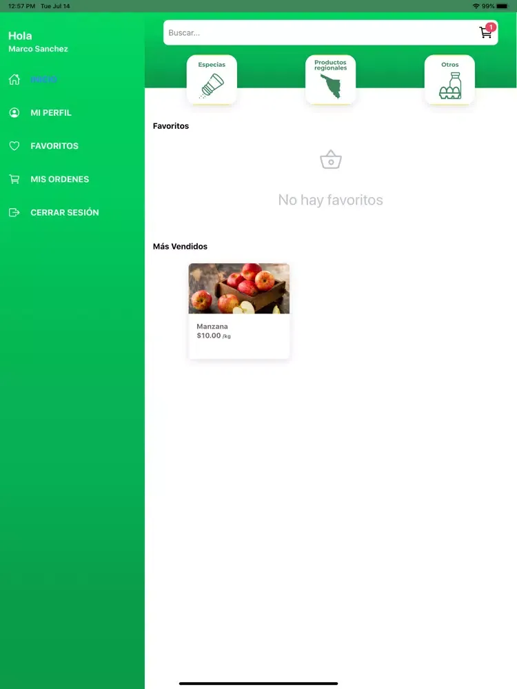 Mercadito en tu colonia iPad 应用截图