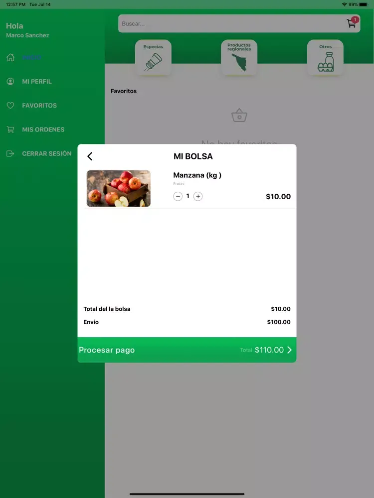 Mercadito en tu colonia iPad 应用截图