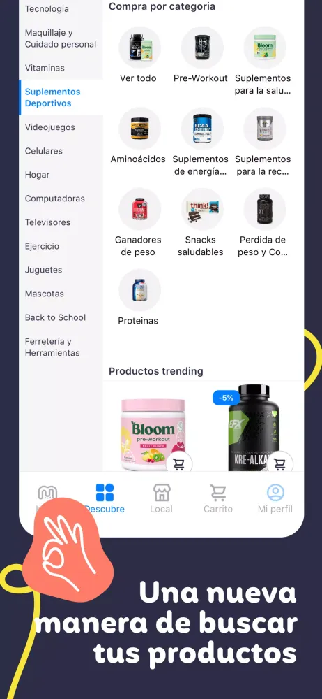 Capturas de pantalla de Mercandu