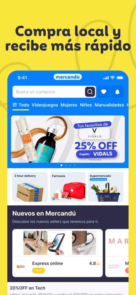 Capturas de pantalla de Mercandu