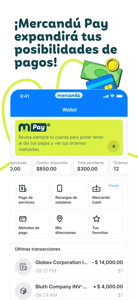 Capturas de pantalla de Mercandu
