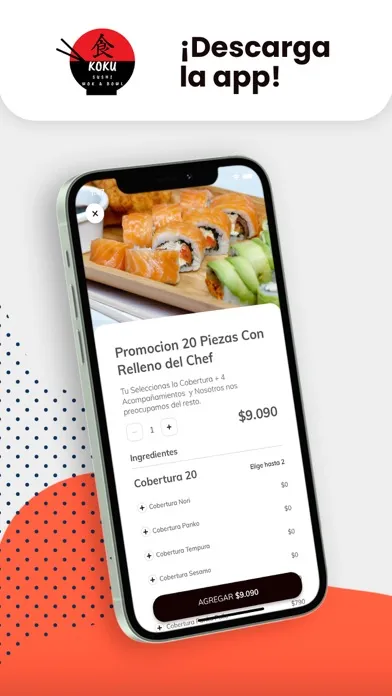 Zrzuty ekranu Koku Sushi