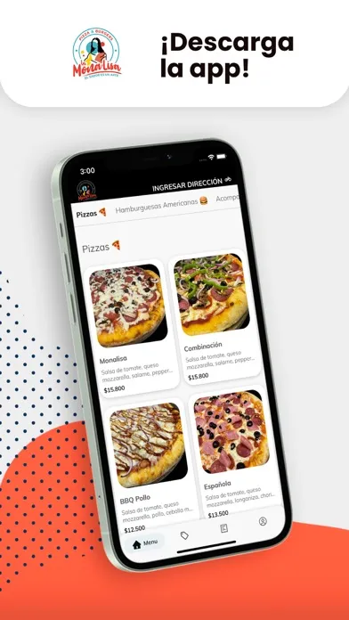 ภาพหน้าจอของ Pizza La Monalisa
