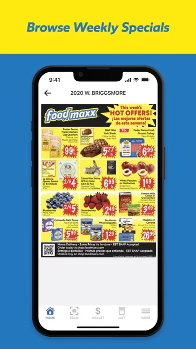 Captures d'écran de FoodMaxx