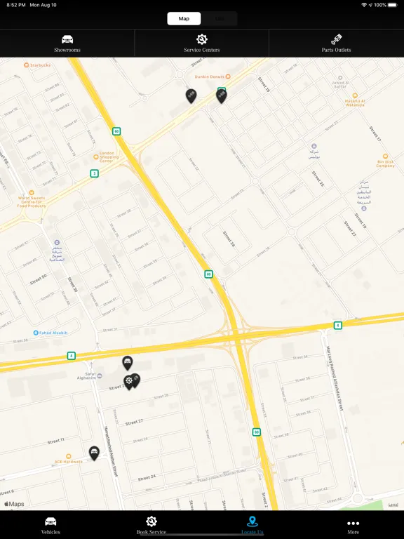 Mercedes-Benz Kuwait iPad  Screenshots