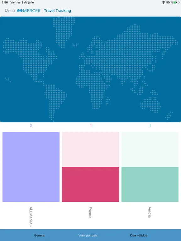 Global Mobility Platform iPad 应用截图