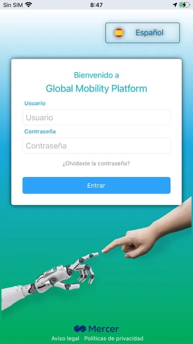 Global Mobility Platform应用截图