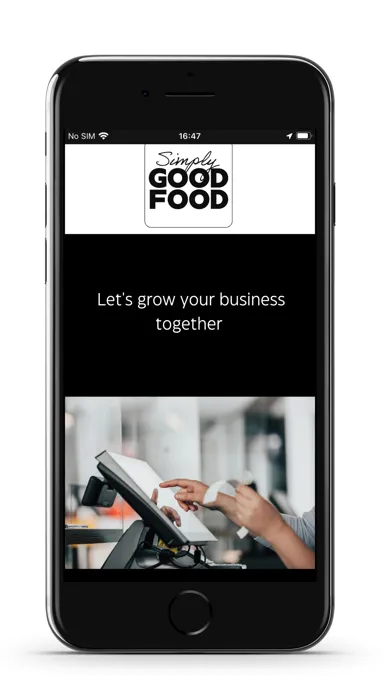 ภาพหน้าจอของ Simply Good Food Merchant