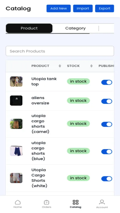 ReviveTLV Seller Screenshots