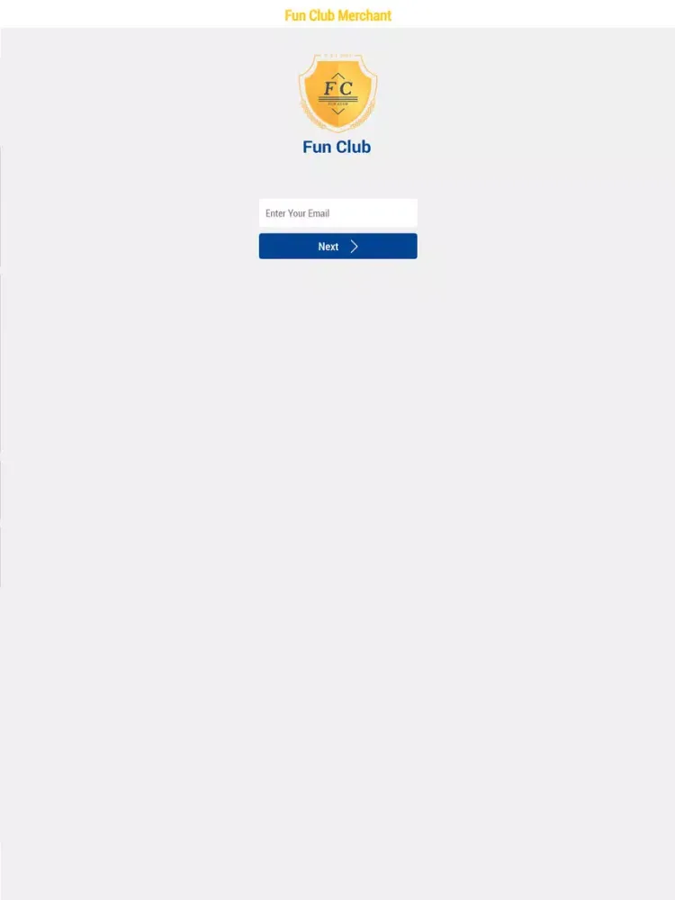 Fun Club Merchant iPad 应用截图