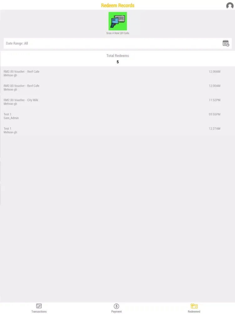 Fun Club Merchant iPad 应用截图