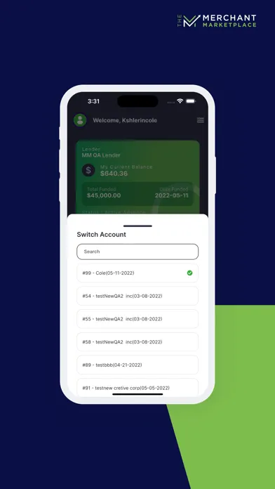 Merchant App-MMP 스크린샷