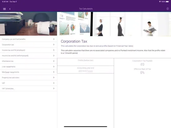 WS taxapp iPad 应用截图