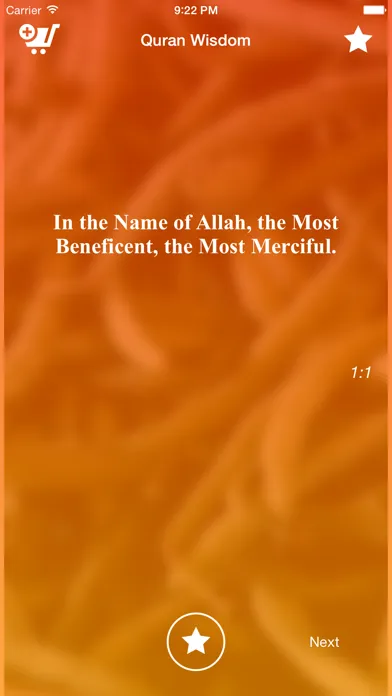 Zrzuty ekranu Quran Wisdom!
