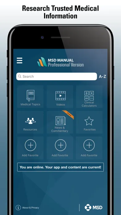 MSD Manual Professional应用截图