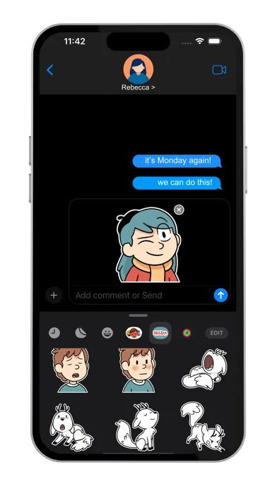 Hilda Official Stickers Screenshots