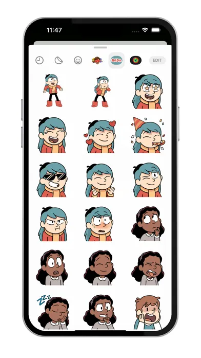 Hilda Official Stickers Screenshots