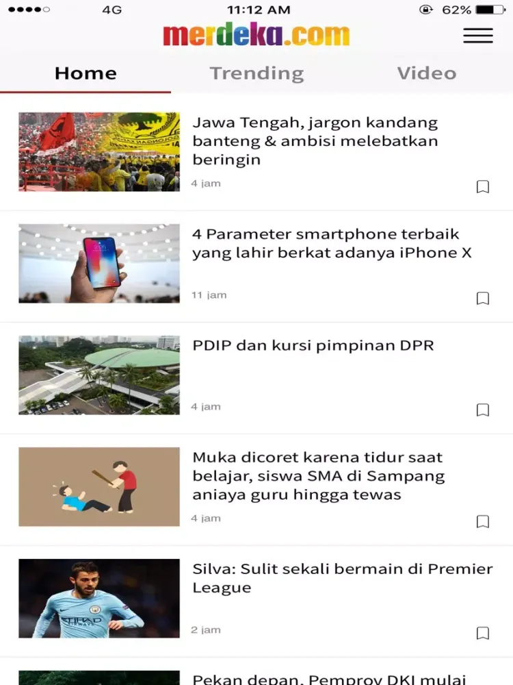 Merdeka.com iPad  Screenshots