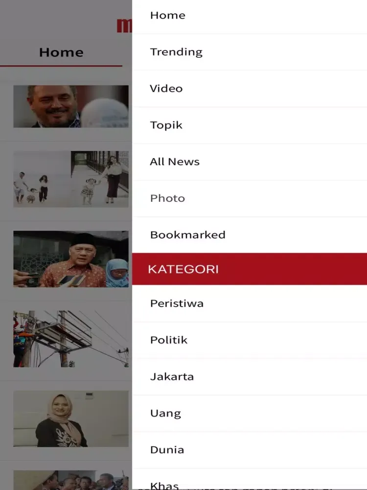 Merdeka.com iPad  Screenshots