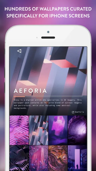 Captures d'écran de Vellum Wallpapers