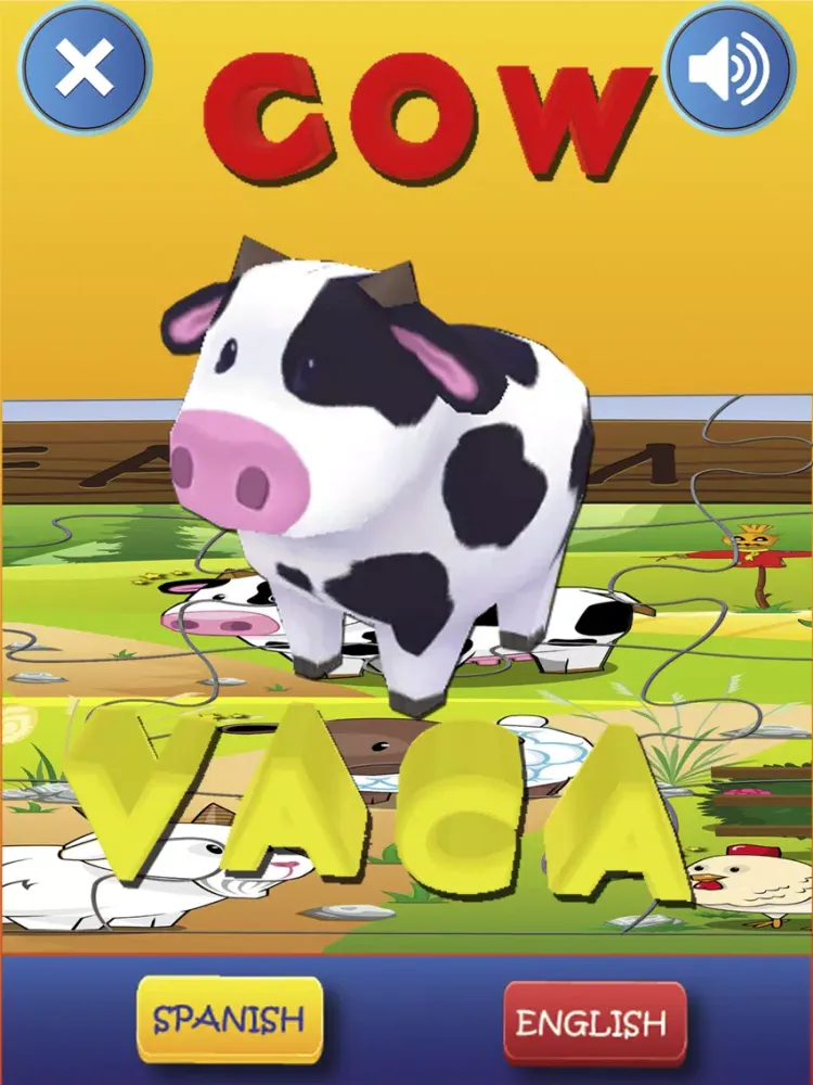 Captures d'écran de Learning Spanish The Farm iPad 