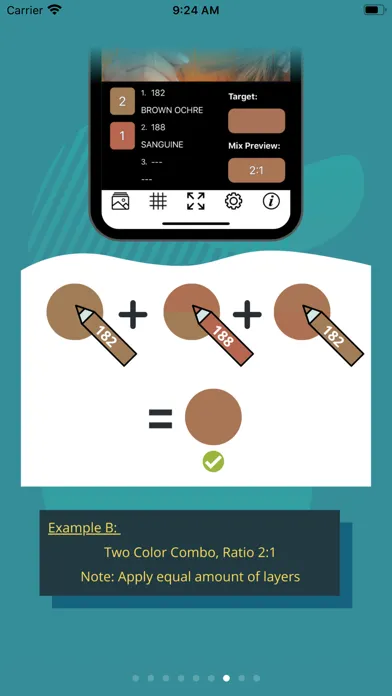 Captures d'écran de Colored Pencil Picker